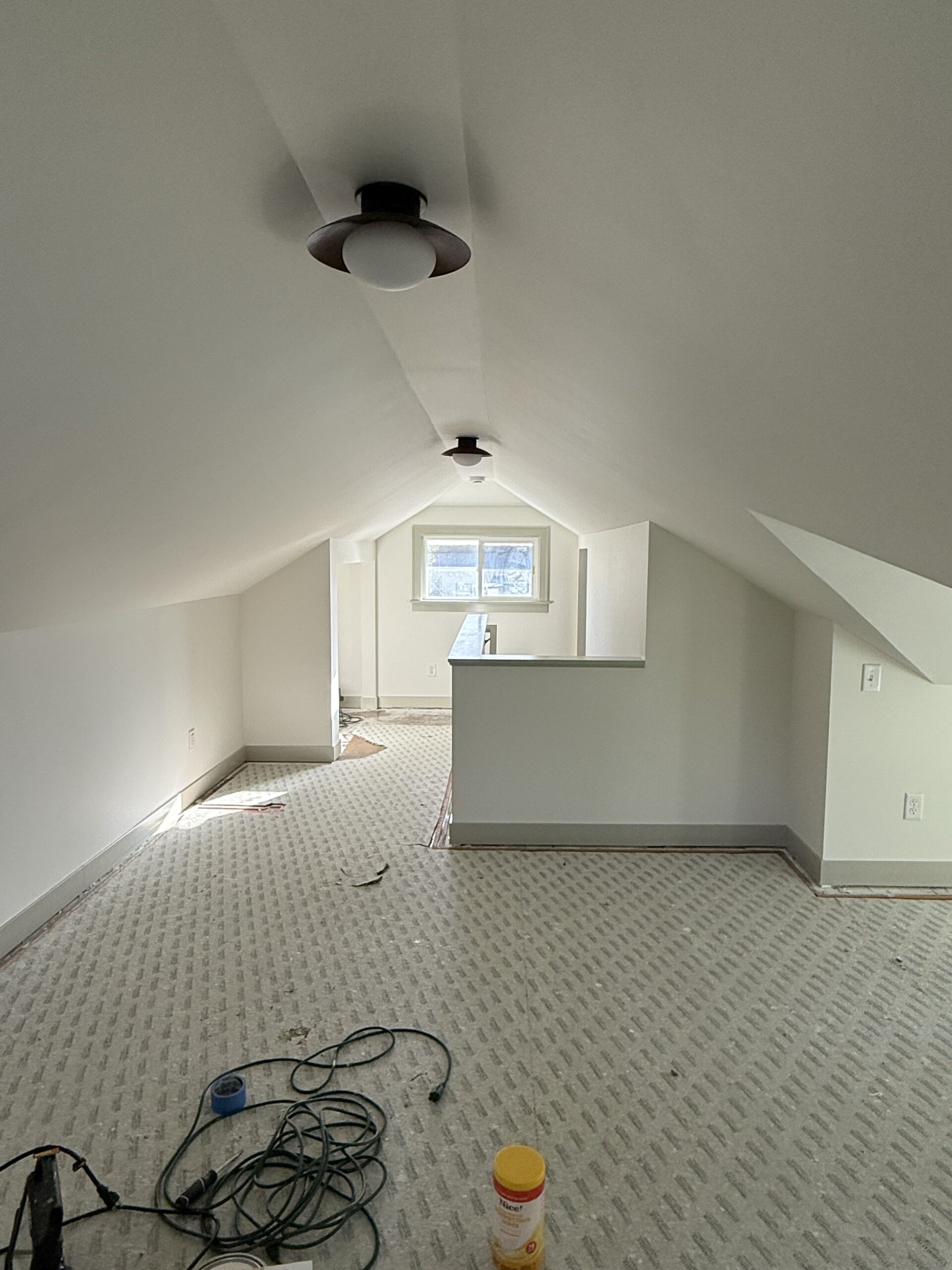 Finished drywall after a Superior Drywall project